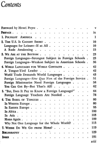 Table of contents
